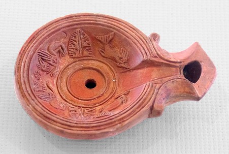 Roman oil lamp